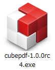 CubePDF インストーラ